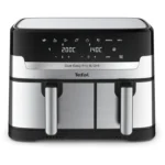Tefal Dual Easy Fry & Grill Air Fryer 8.3L 2700W Stainless Steel