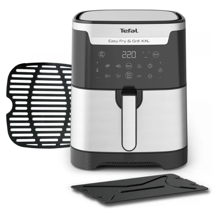 product Tefal Easy Fry & Grill XXL Inox 2-in-1 Air Fryer & Grill 6.5L 1830W